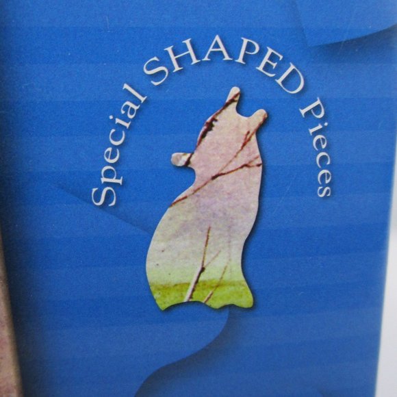 1000 Piece 2 in 1 Shaped Jigsaw Puzzle - Wolf Song by Serendipity - Picture 5 of 12